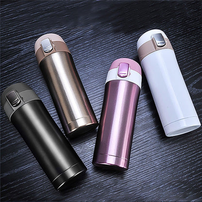 Stainless Steel Double Wall Thermal Bottle Travel Mug